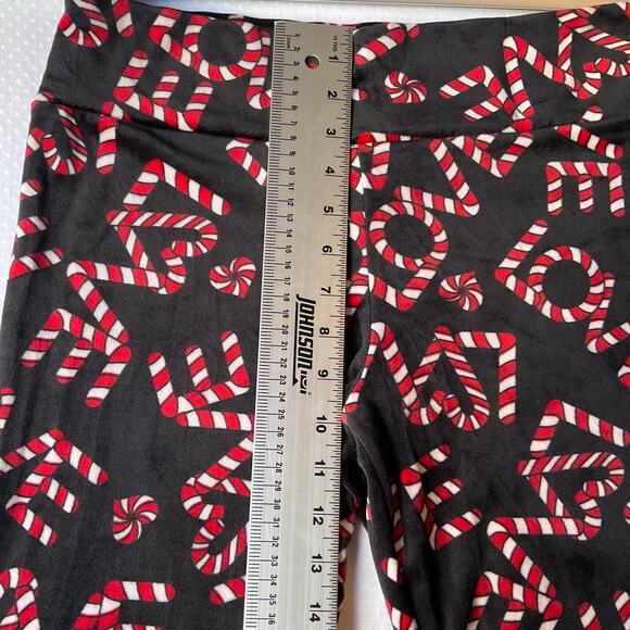 No Boundaries Women Pants size S/M Velvet Love Sugarcane Blue Red Girl’s size XL - Picture 6 of 9